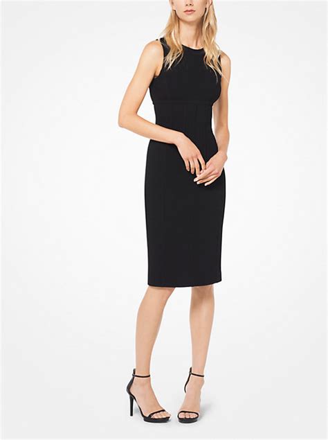 Stretch Bouclé Sheath Dress 